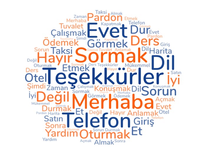 کلمات پرکاربرد زبان ترکی استانبولی